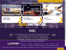 Tablet Screenshot of keyfuels.co.uk